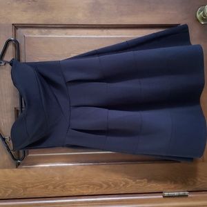 Finn & Clover Strapless Black Mini Dress